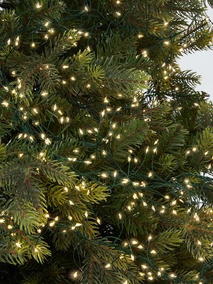 John Lewis 480 Cluster Vine Multifunction Micro LED Lights, Lit Length 3m - view 2, Multi