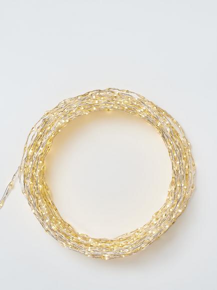 John Lewis 756 Extra Dense Micro LED Lights, Lit Length 12m, Warm White, Warm White