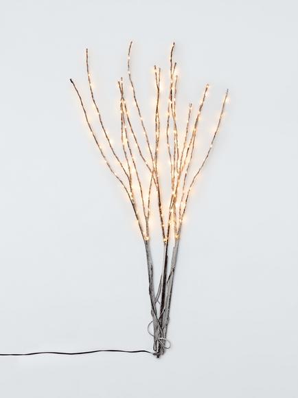 John Lewis LED Lit Twig Bundle, Copper, Copper
