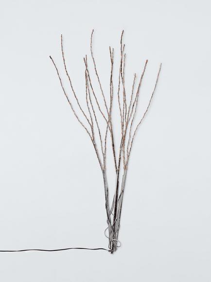 John Lewis LED Lit Twig Bundle, Copper - view 2, Copper