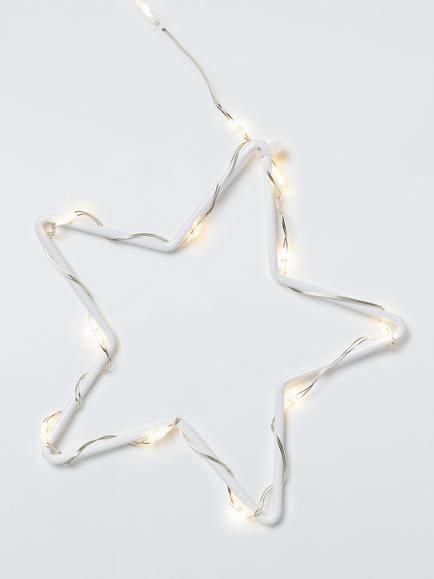 John Lewis 156 Multifunction LED Star Window Lights, Warm White - view 2, Warm White