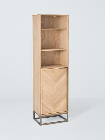 John Lewis Estate Tallboy, Oak, Natural