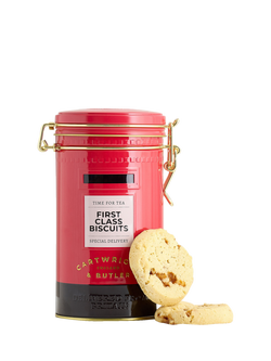 Cartwright & Butler Salted Caramel Biscuits Postbox Tin, 200g, Multi