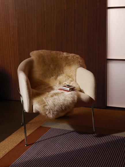 John Lewis Langley Armchair - view 2, Boucle