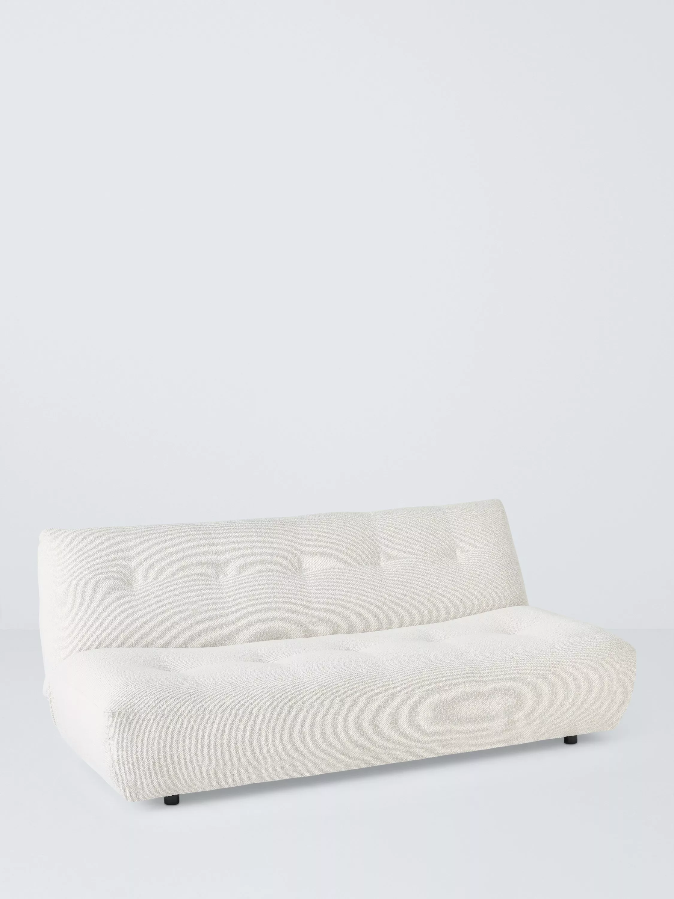 John Lewis Luma Medium 3 Seater Sofa Bed, Natural Boucle