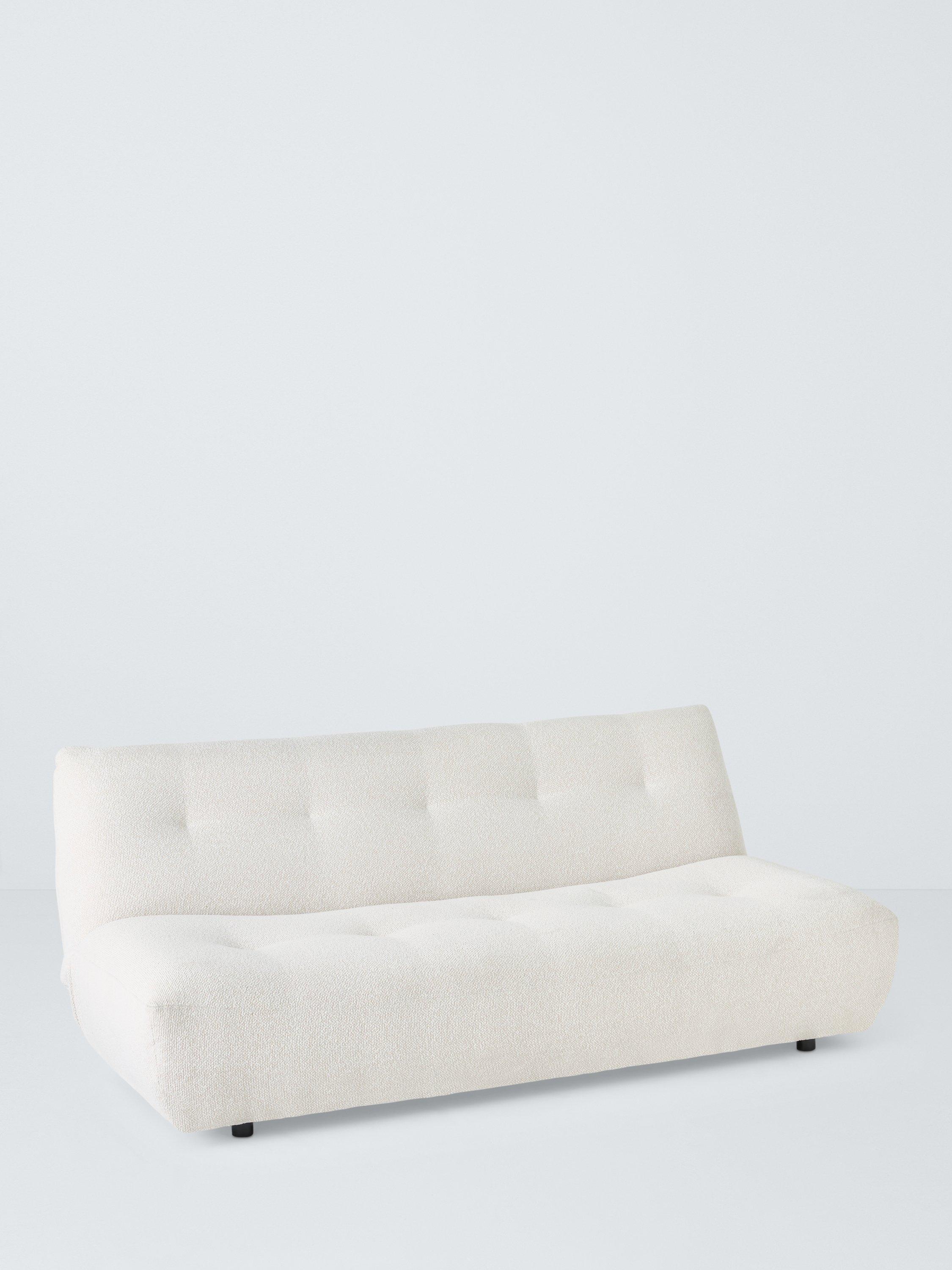 Luma Range, John Lewis Luma Medium 3 Seater Sofa Bed, Natural Boucle