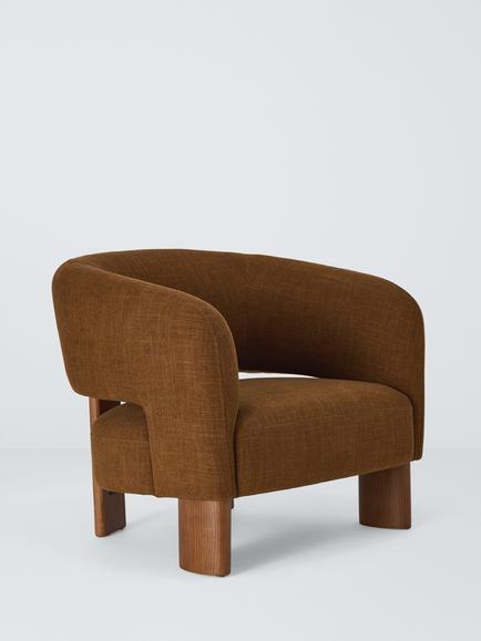 John Lewis Bolo Armchair, Bronze, Bronze