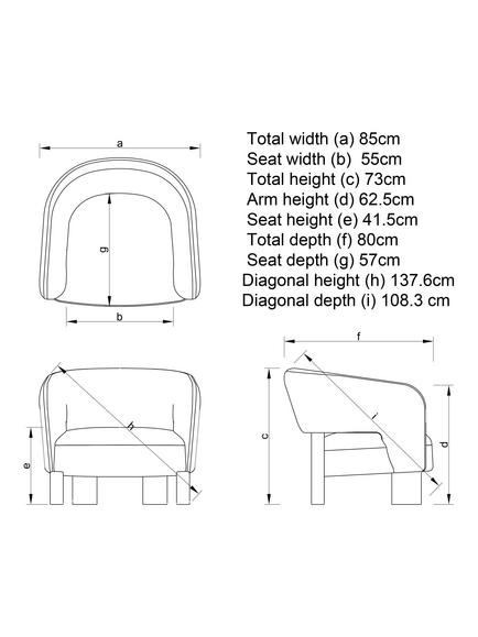 John Lewis Bolo Armchair, Bronze - view 2, Bronze