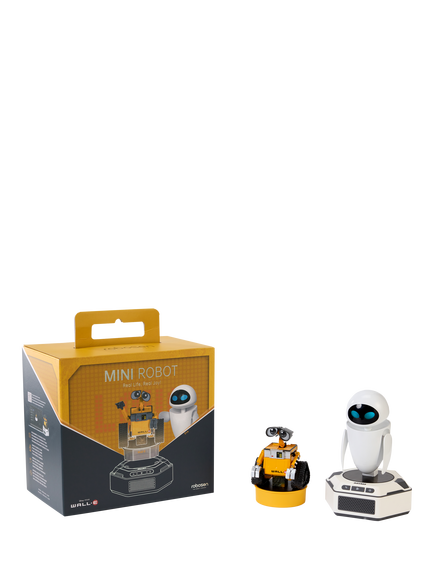 Robosen Disney Pixar WALL-E & EVE Mini Robots, Set of 2 - view 2, Black