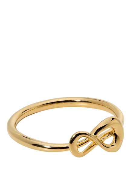 Monica Vinader Infinity Ring, Gold, Gold