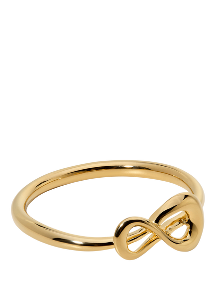 Monica Vinader Infinity Ring, Gold, Gold