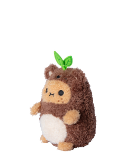 Noodoll Brownie Bear Ricespud Soft Toy - view 2, Brown