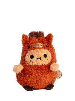 Noodoll Horsey Ricespud Soft Toy, Brown