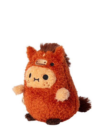 Noodoll Horsey Ricespud Soft Toy - view 2, Brown