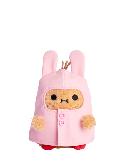 Noodoll Bunny Boots Ricespud Soft Toy, Pink