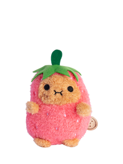 Noodoll Ricespud Strawberry Soft Toy, Red