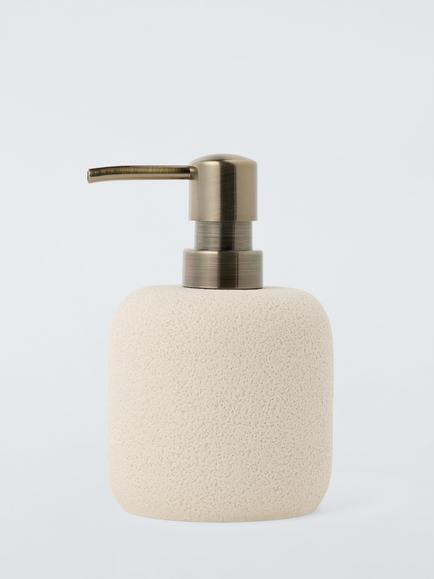 John Lewis Luna Soap Dispenser, Natural, Natural