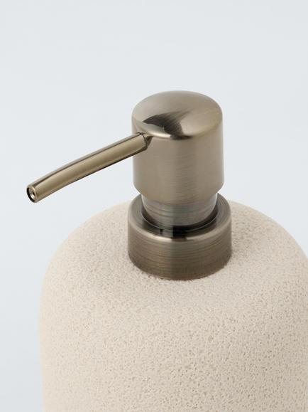 John Lewis Luna Soap Dispenser, Natural - view 2, Natural