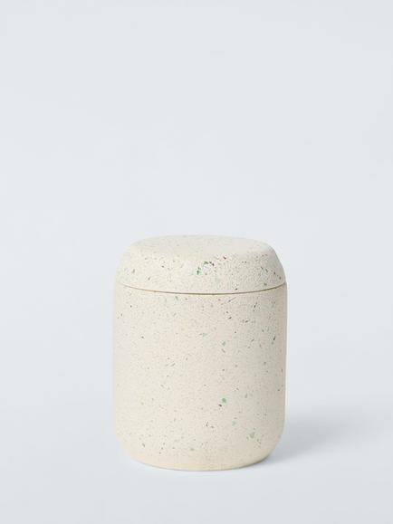 John Lewis Fleck Lidded Container, White/Multi, White / Multi