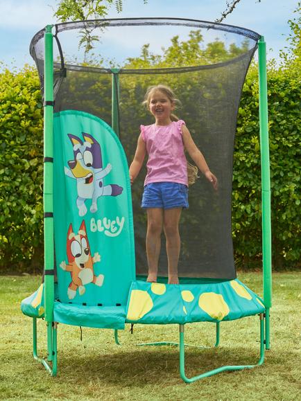 TP Toys Bluey 4.5ft Junior Trampoline - view 2, Multi
