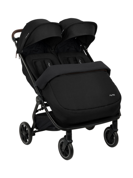 Nuna TRVL dubl Footmuff, Caviar - view 2, Caviar