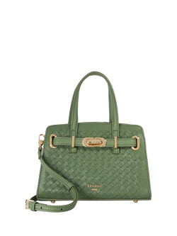 Dune London Dinkydefine Belted Grab Bag, Green