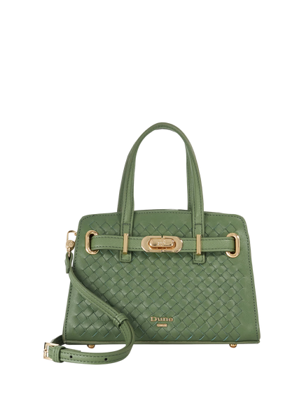 Dune London Dinkydefine Belted Grab Bag, Green