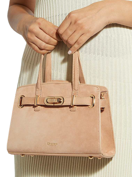 Dune London Dinkydefine Belted Grab Bag, Natural Taupe - view 2, Natural Taupe