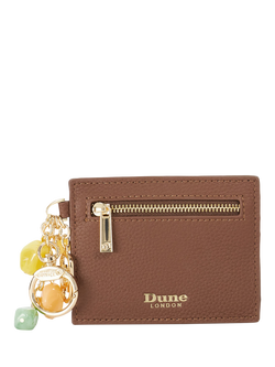 Dune London Klub Leather Purse, Brown