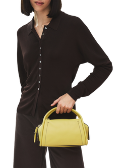 Radley The Golborne Leather Small Grab Bag - view 2, Honeycomb