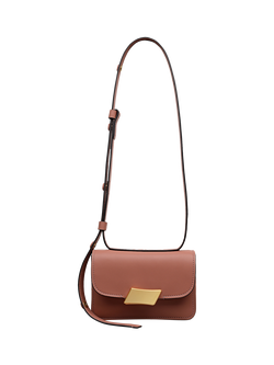 Radley The Belsize Leather Small Crossbody Bag, Carnation