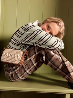 Radley The Camden Raffia Crossbody Bag, Natural - view 2, Natural