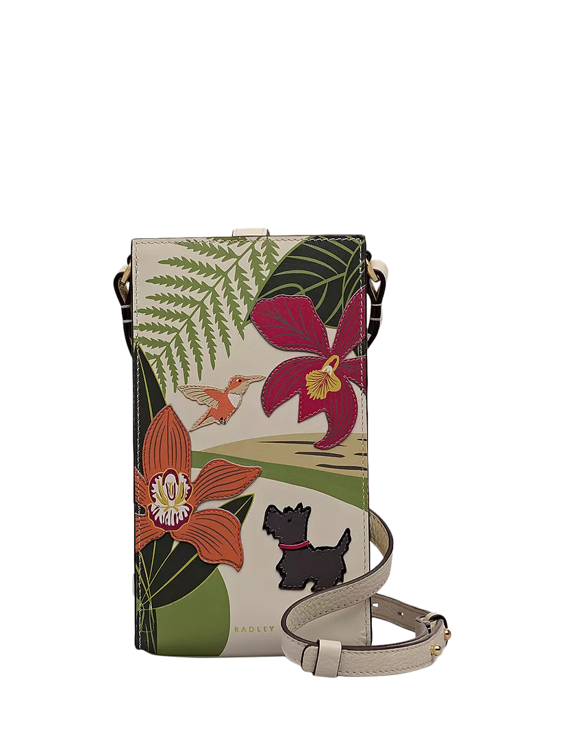 ジ*ン様 セルフポートレイト ワンピース スパンコール パフスリーブ 花柄 UK Radley x Royal Horticultural Society Leather Phone Crossbody Bag