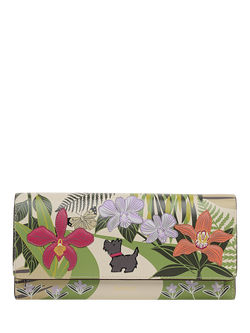 Radley x Royal Horticultural Society Large Leather Purse, Multi, Multi