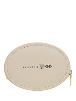 Radley x Royal Horticultural Society Leather Coin Purse, Multi - view 2, Multi