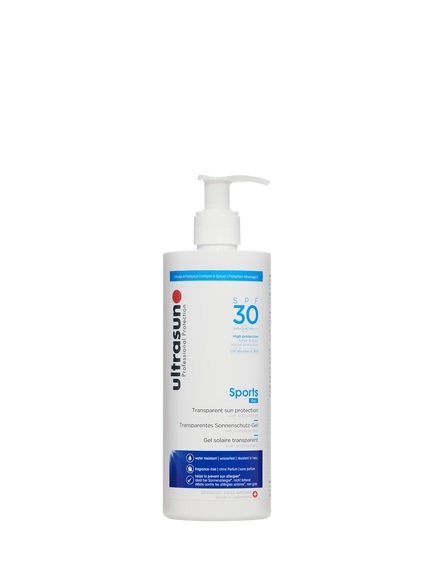 Ultrasun Sports Gel SPF 30 Sun Cream, 400ml, 