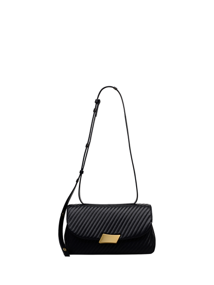 Radley The Belsize Quilted Leather Shoulder Bag, Black