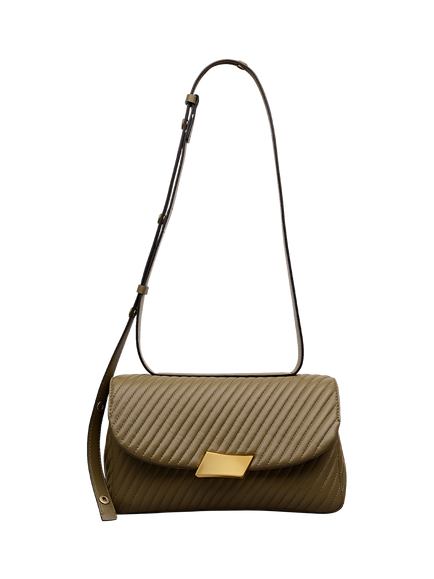 Radley The Belsize Quilted Leather Shoulder Bag, Acorn