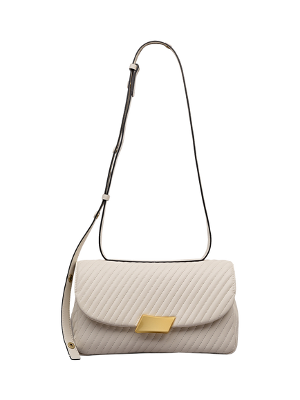 Radley The Belsize Quilted Leather Shoulder Bag, Salt