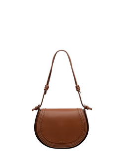 Radley The Camden Leather Saddle Bag, Cognac, Cognac