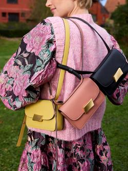 Radley The Belsize Leather Small Crossbody Bag - view 2, Honeycomb