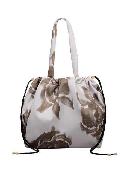 Radley Eden Row Floral Tote Bag, Salt, Salt