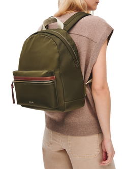 Radley Halley Row Backpack, Olive - view 2, Olive