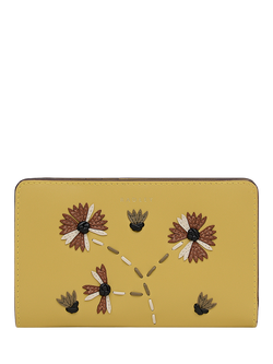 Radley Picton Place Leather Medium Purse, Honeycomb