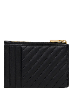 Radley The Belsize Quilted Leather Cardholder - view 2, Black