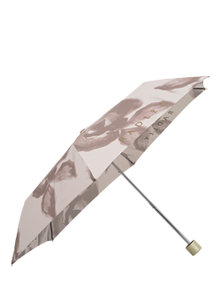Radley Floral Handbag Umbrella, Salt, Salt