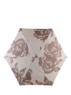 Radley Floral Handbag Umbrella, Salt - view 2, Salt
