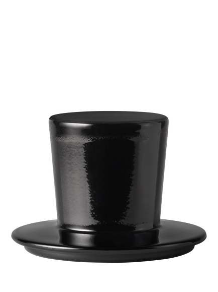 Acqua di Parma Chapeau! Candle Glass Lid, Black, 