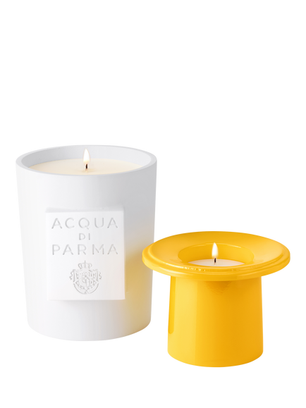 Acqua di Parma Luce di Colonia Chapeau Scented Candle, 400g + 100g, 