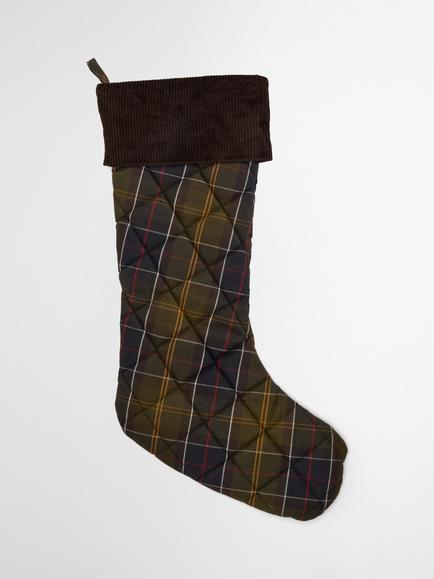 Brbour Quilted Gifting Stocking, Classic Tartan - view 2, Classic Tartan
